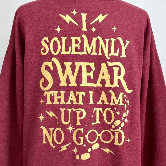 Harry Potter Gryffindor Marauders Map Crewneck Sweatshirt - Picture 2 of 6